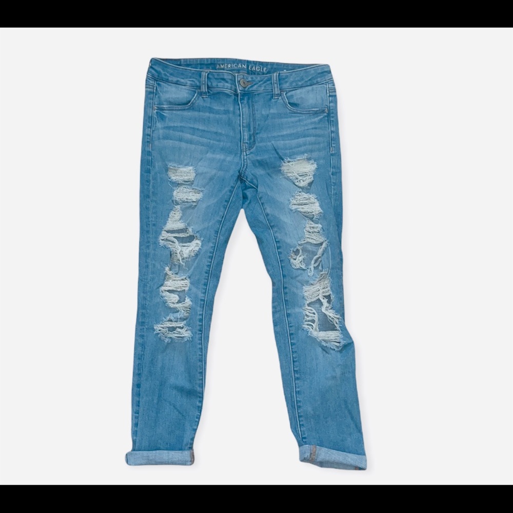 American Eagle Size 10 Cropped Jeans